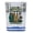 Blue, variant on Kuala Lumpur Malaysia Vintage Design Souvenir 2 oz Square Shot Glass – Green