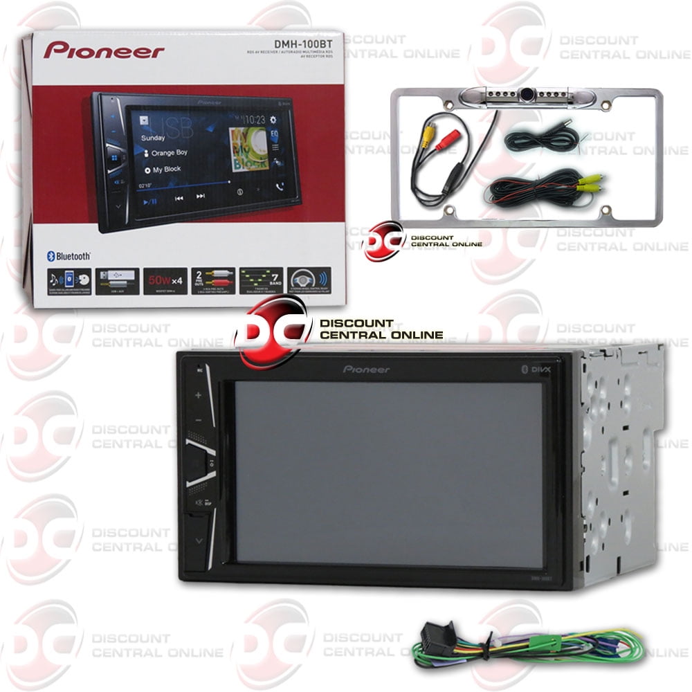Pioneer Double DIN DMH100BT 6.2 Digital Media Receiver AM/FM MP3