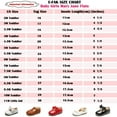 thumbnail image 7 of Baby Girls Shoes Mary Jane Flats Bowknot Non-Slip Toddler Girl Dress Shoes First Walkers Princess Wedding Shoes, 7 of 7