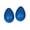 Blue, variant on LP Rhythmix Plastic Egg Shakers (Pair) Blueberry