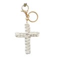 thumbnail image 1 of Christian Faith Keychain Crosses Carabiner Clip Handcraft Cotton Gift for Men Women Multicolor, 1 of 4