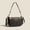 black, variant on This year's most popular bag women's 2025 new fashion printed shoulder bag women's high-end versatile underarm oblique span bag