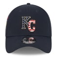 thumbnail image 2 of Men's New Era  Navy Kansas City Royals 2023 Fourth of July 39THIRTY Flex Fit Hat, 2 of 5