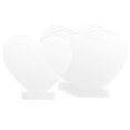 thumbnail image 2 of jifeng 6x Acrylic Sheets for Light Base Panel for Signs Craft Supplies Heart-shaped, 2 of 9