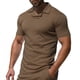 thumbnail image 1 of pstuiky camisetas de hombre, Blusa informal de manga corta con cuello en V y tirantes sueltos para hombre ropa de hombre m, 1 of 6