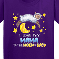 thumbnail image 4 of Inktastic I Love My Mama to the Moon and Back Cute Sheep Youth T-Shirt, 4 of 5