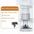 thumbnail image 4 of Crevyteg Wireless Cat Water Fountain for Drinking, 4.2L Stainless Steel Cat Drinking Fountain, Charging Automatic Circulation, No Water Pump Ultra-Quiet Battery Operated, 4 of 7
