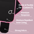thumbnail image 5 of QRIC Sauna Sweat Waist Trimmer Body Shaper Premium Waist Trainer Workout Shapewear Wraping Belt, 5 of 6