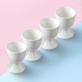 thumbnail image 2 of Cinf Huevera de cerámica, Juego de Regalo de Navidad, 4 Piezas, Soporte de Porcelana, Desayuno, Cocina hervida, fácil de Limpiar, Recuerdos de la Infancia, Cocina, 2 of 5