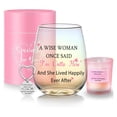 thumbnail image 1 of Copa de vino Yalucky de 16 oz, rosa, regalo para mujer, 1 of 9