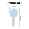 thumbnail image 2 of Acdanc Face Scrubber Soft Facial Cleansing Brush Face Exfoliator for All Skin Types Blue, 2 of 6