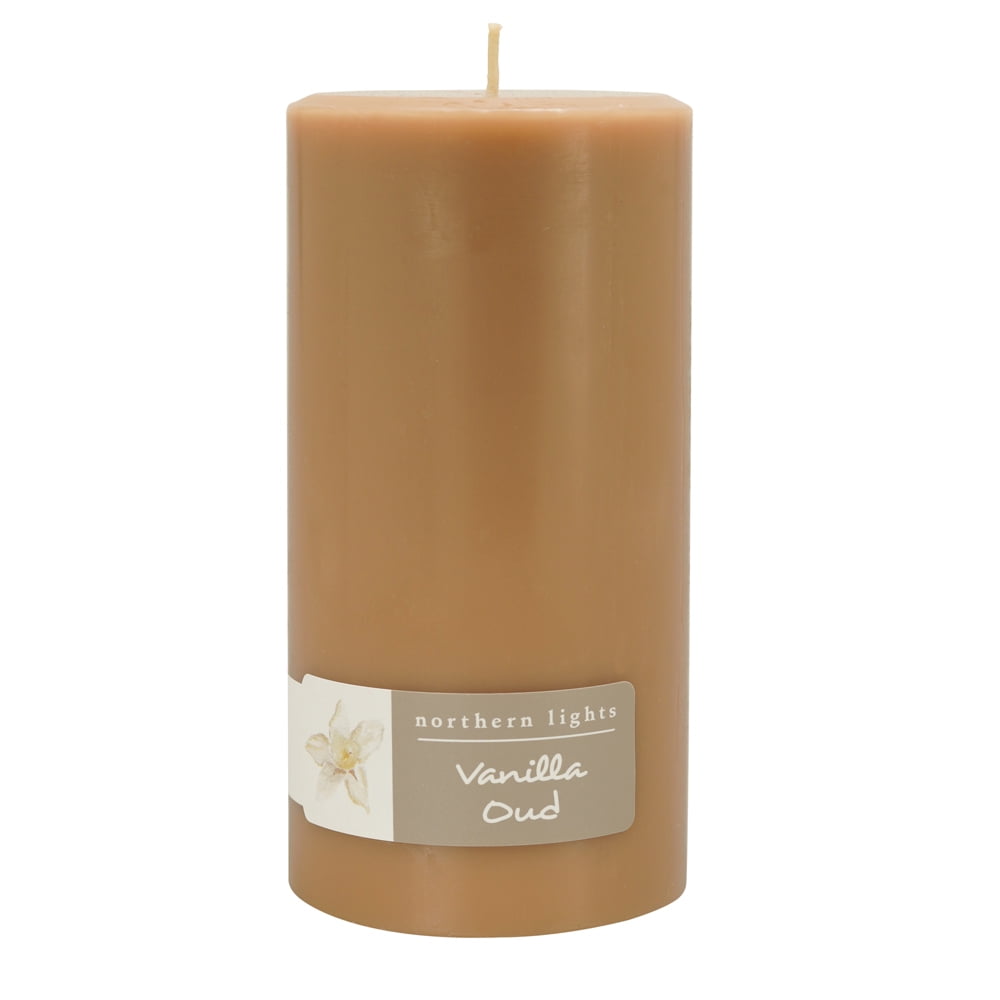 Northern Lights Fragrance Palette Pillar, Vanilla Oud