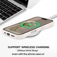 thumbnail image 4 of Funda GUAGUA para iPhone 16, 6.1 pulgadas, correa ondulada, color blanco envejecido, 4 of 8