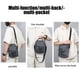 thumbnail image 5 of Bolso de hombro camuflado de moda, gran capacidad, impermeable, multi-bolsillo, de estilo casual para cruzar, gris, 5 of 6