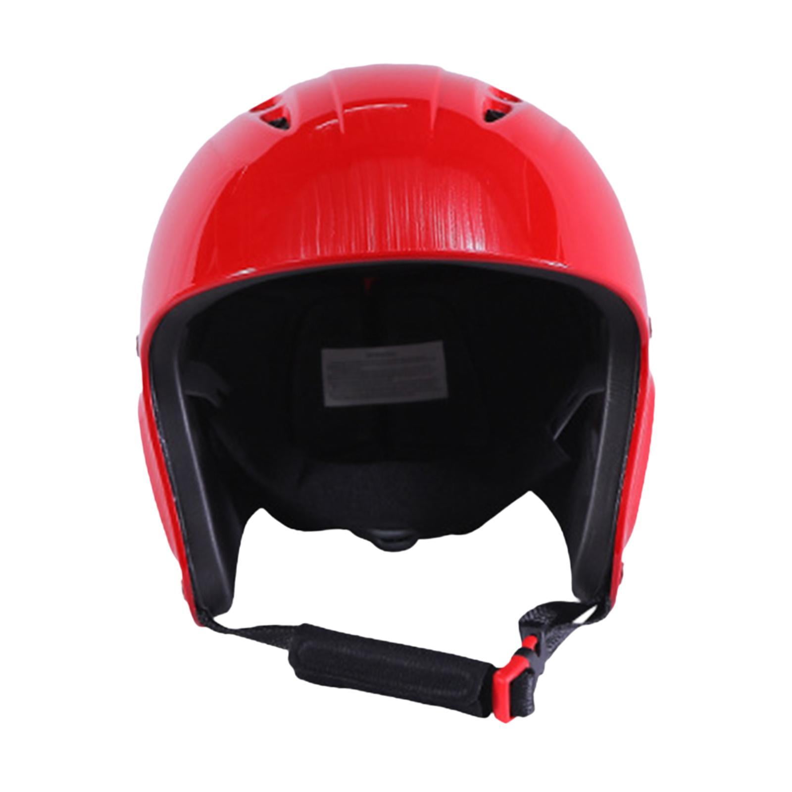 Colaxi Hard Hat Secure Helmet Protective Accessories Sports Helmet Protection Cap for Drifting River Adventure Outdoor Rock Climbing Red