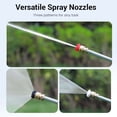 thumbnail image 4 of Nozzle Power Washer for Garden Hose, High-pressure Water, with 3 Interchangeable Nozzles, Pressure Washer Nozzle for Car Washing Patio Garden Outdoor Cleaning, 4 of 7