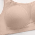 thumbnail image 4 of Aezemi Women Plus Size Wireless Bra, Breathable Full Coverage Push up Support T-Shirt Brassiere, No Underwire Adjustable Straps Bralette for Older Women 42, 4 of 9