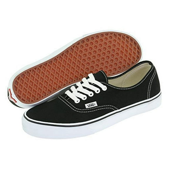 Vans Authentic Black / White Men's Women's Classic Canvas Original Shoes