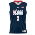 thumbnail image 2 of Youth GameDay Greats Tiffany Hayes Navy UConn Huskies Lightweight Basketball Alumni Jersey, 2 of 4