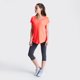 thumbnail image 2 of Dare 2B - Camiseta Corral para Mujer (Rojo Coral Fuego), 2 of 3