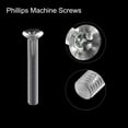thumbnail image 4 of Unique Bargains M8x60mm Plastic Phillips Machine Screws, PC Flat Head Machine Bolts 10 Pack, 4 of 4