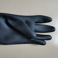 thumbnail image 3 of Guantes de latex de goma resistente PPE shamjiam Guantes de latex negros, 3 of 8
