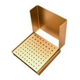thumbnail image 3 of koolsoo 86 Holes Burs Holder Alloy Aluminum with Open Flip Cover Burs Box Burs Block Golden, 3 of 8