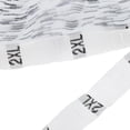 thumbnail image 3 of Etiqueta de ropa tejida shamjiam blanca Etiqueta de talla Dacron lavable XXL, 3 of 8