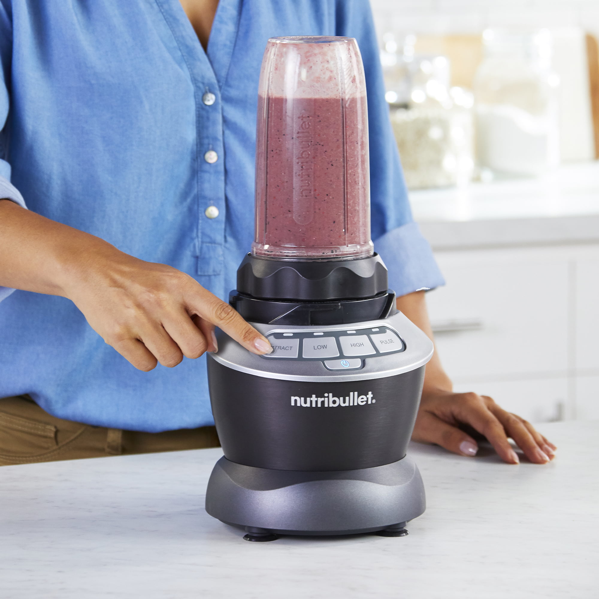 Ganiza 900W Blender for Shakes and Smoothies, 15-in-1 Blender Combo