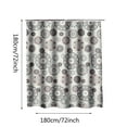 thumbnail image 2 of YZEGDCH Bathroom Curtains, Washable Fabric Bath Shower Curtain, Mother's Day Gift, 2 of 7