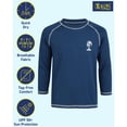 thumbnail image 3 of iXtreme Boys Rash Guard - 2 Pack Quick Dry UPF 50+ Sun Protection Swim Shirt for Boys (4-18), 3 of 7