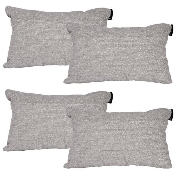 Set 4 Cojínes Decorativos Rectangulares DICASA Peco Delta
