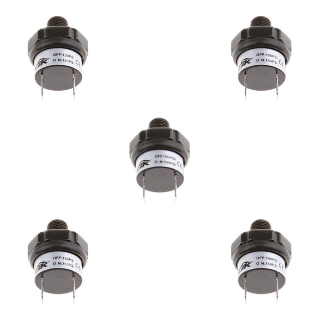 Riwesomey Air Pressure Control Switch 70-200 PSI for Compressor Air Type2 NO2