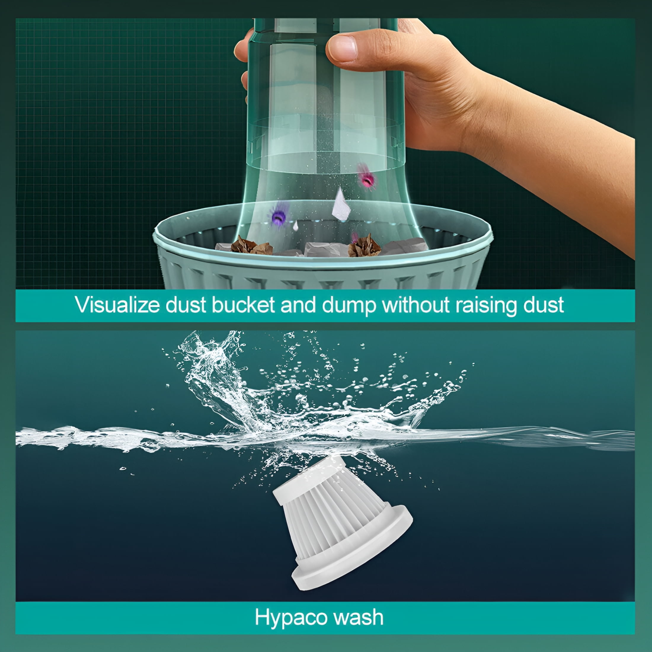 CURYMAY 2026 New 29000Pa Powerful Car Vacuum Cleaner Wet/Dry Cordless Strong Suction Handheld for Car Interiors, Vehicles, Cleaning, Home, Upholstery, Pet Hair Removal, Wet and Dry Cleaning