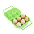 thumbnail image 3 of LNGOOR Egg Container for Refrigerator Portable 6 Eggs Plastic Container Holder Folding Egg Storage Box Handle Case Kitchen Organizers And Storage Green 19*14*4 Green, 3 of 4