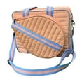 thumbnail image 3 of Bolsa para raqueta de tenis, bolsa de tenis, ligera, para gimnasio, portátil, con cremallera, para mujeres y hombres, con almacenamiento para raqueta,, 3 of 8