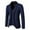 Navy, variant on UVEASISHA Mens Tuxedo Jacket Slim Fit Solid Color Blazer Jackets Notch Lapel Casual Business Suit Jacket Single-breasted Office Work Jackets,Black,2XL