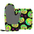 thumbnail image 3 of XMXY Oven Mitts and Pot Holders 2 Pcs Sets, Halloween Neon Green Pumpkin Heat Resistant Silicone Cooking Gloves for Grill Baking BBQ Kitchen Decor, 3 of 9