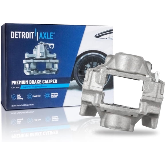 Detroit Axle - Rear Left Brake Caliper for Cadillac 1997 1998 1999 2000 Catera, Driver Side Disc Brake Caliper Replacement