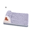 thumbnail image 2 of Billuyoard Cama cálida de invierno para mascotas, para perros y gatos, colchoneta suave de felpa para perros grandes, suministros para mascotas, Suministros para perros Gris claro Tamaño: 50*35CM, 2 of 6