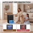 thumbnail image 4 of DARKIRON Dehumidifier for Home, 95 OZ Water Tank, (1000 sq.ft) Upgrade Dehumidifiers for Bathroom Bedroom Basement with Auto Shut Off,7 Colors LED Light (Black), 4 of 8