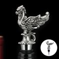 thumbnail image 3 of Decoración de tapón de botella de vino de animales Tapón de tapa giratoria universal Accesorios de sellado Artículos de bar de aleación de DragonStopper Plata Sunnimix Tapón de botella de vino, 3 of 8