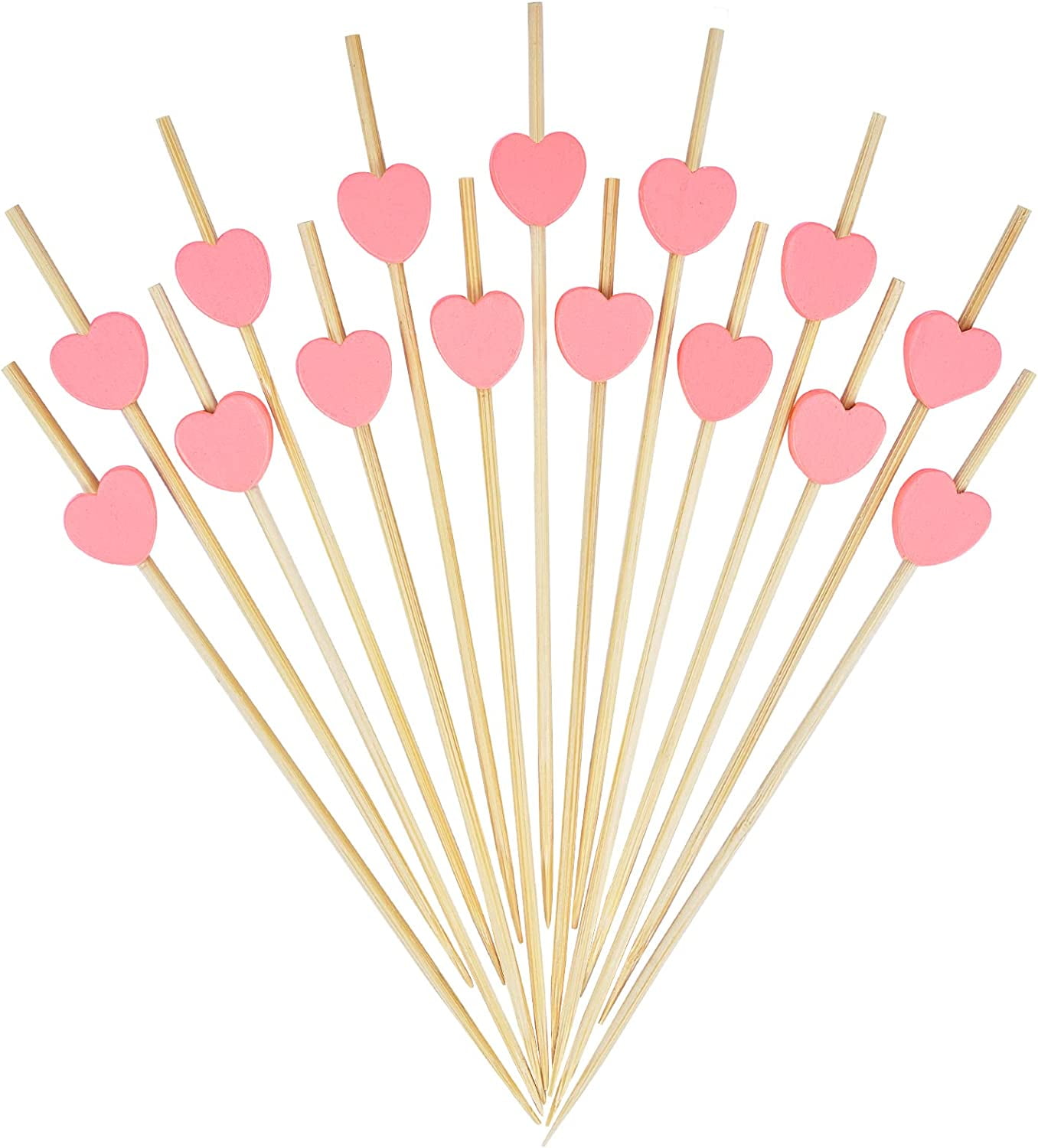 Flower Toothpicks, 100Pcs Rose Flower Fancy Toothpicks for Appetizers,4.7  Inch Long Bamboo Cocktail Picks Food Fruit Drinks Decorative Skewer Sticks  for Bridal Shower Wedding Valentines (pink) - Yahoo Shopping