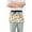 Colorful Buttons, variant on Geometric Galaxy Server Apron with 3 Pockets Waterproof Waitress Waist Short Apron for Man Woman 12 Inches