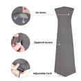 thumbnail image 4 of Funda para Calefactor de Patio Easy-Going Gris Impermeable de 230 cm de Alto, 4 of 7