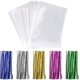 thumbnail image 1 of 300pcs 3"x4" inch Clear Plastic Cellophane Treat Bags wit Ties for Wedding Birthday Party Favor Gift Packing, 1 of 4