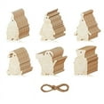 thumbnail image 2 of Christmas Craft for Kids,Make You Own Christmas Tree DIY Wooden Christmas Craft for / 60 Pcs, 2 of 6