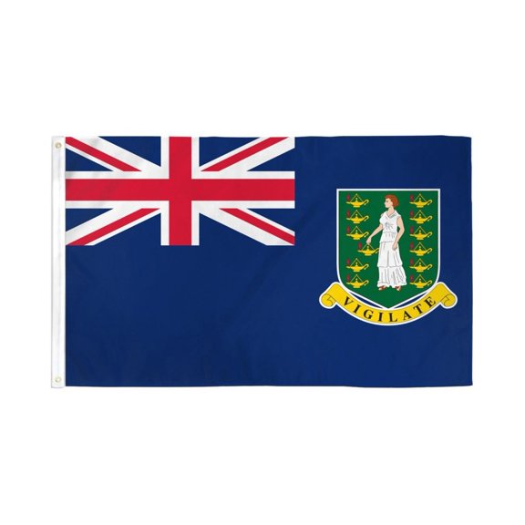 British Virgin Islands Flag 3x5ft Poly
