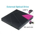 thumbnail image 2 of USB 3.0 Type C External CD DVD Drive Dual Port DVD-RW Player Portable Optical Drive Burner ,Portable, 2 of 6