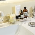 thumbnail image 5 of DAMAI Bathroom Storage Rack, Over Sink Organizer with Washbasin Drainage Shelf & Toothbrush Holder & Storage Basket, Rustproof Shelf for Bathroom Counter Shower Organization, 5 of 6